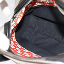 BALLY Hand Bag Vinyl Clear Silver Auth 125936-18