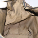 FENDI Zucca Canvas Vanity Pouch Black Brown Auth 125937-20