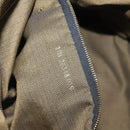 FENDI Zucca Canvas Vanity Pouch Black Brown Auth 125937-12