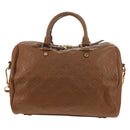 LOUIS VUITTON Empreinte Speedy Bandouliere 30 Hand Bag Brown M40900 Auth 125944-3