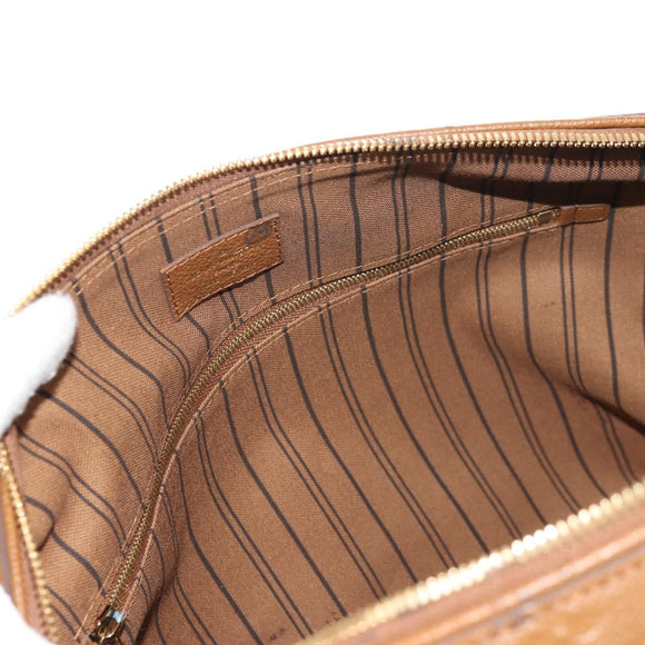 LOUIS VUITTON Empreinte Speedy Bandouliere 30 Hand Bag Brown M40900 Auth 125944