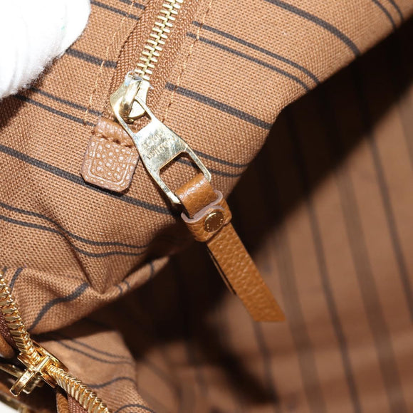 LOUIS VUITTON Empreinte Speedy Bandouliere 30 Hand Bag Brown M40900 Auth 125944