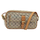 LOUIS VUITTON Monogram Mini Juliet MM Shoulder Bag Blue M92004 LV Auth 125945-1