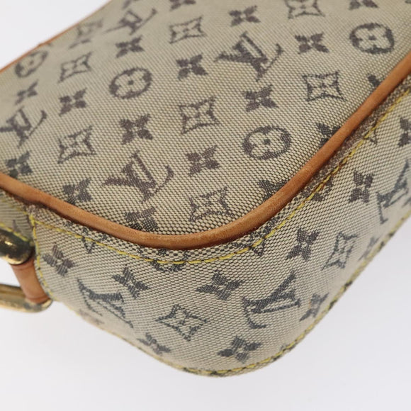 LOUIS VUITTON Monogram Mini Juliet MM Shoulder Bag Blue M92004 LV Auth 125945