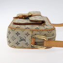 LOUIS VUITTON Monogram Mini Juliet MM Shoulder Bag Blue M92004 LV Auth 125945-3