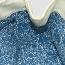 LOUIS VUITTON Cabas MM Tote Bag Canvas Beige Blue LV Auth 125947-18