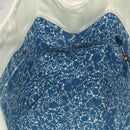 LOUIS VUITTON Cabas MM Tote Bag Canvas Beige Blue LV Auth 125947-19