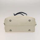 LOUIS VUITTON Cabas MM Tote Bag Canvas Beige Blue LV Auth 125947-5