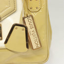 LOUIS VUITTON Vernis Cruise line Sac Picolour Hand Bag Beige M92547 Auth 125948-19