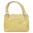 LOUIS VUITTON Vernis Cruise line Sac Picolour Hand Bag Beige M92547 Auth 125948-2