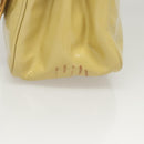 LOUIS VUITTON Vernis Cruise line Sac Picolour Hand Bag Beige M92547 Auth 125948-5