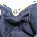 CHANEL Hand Bag Cotton Yellow CC Auth 125960V-18