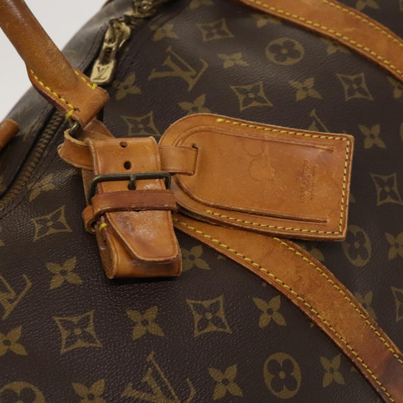 LOUIS VUITTON Monogram Keepall Bandouliere 60 Boston Bag M41412 LV Auth 125967