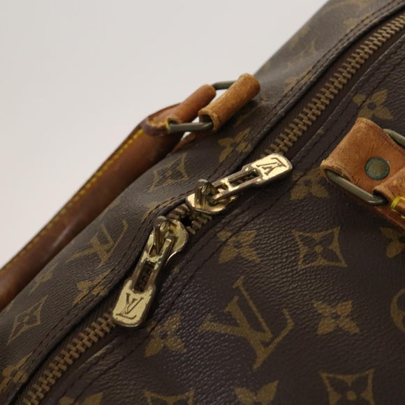 LOUIS VUITTON Monogram Keepall Bandouliere 60 Boston Bag M41412 LV Auth 125967