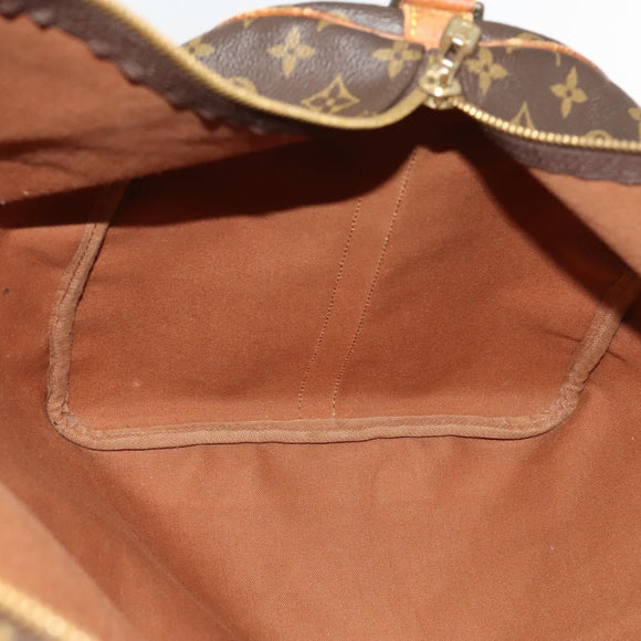 LOUIS VUITTON Monogram Keepall Bandouliere 60 Boston Bag M41412 LV Auth 125967