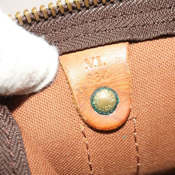 LOUIS VUITTON Monogram Keepall Bandouliere 60 Boston Bag M41412 LV Auth 125967