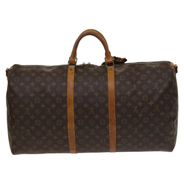 LOUIS VUITTON Monogram Keepall Bandouliere 60 Boston Bag M41412 LV Auth 125967 - 0