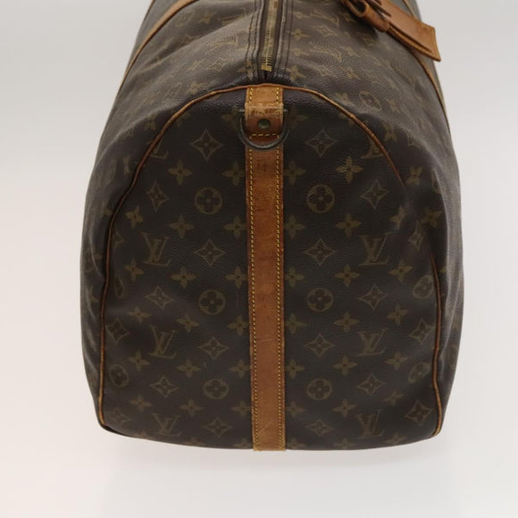 LOUIS VUITTON Monogram Keepall Bandouliere 60 Boston Bag M41412 LV Auth 125967