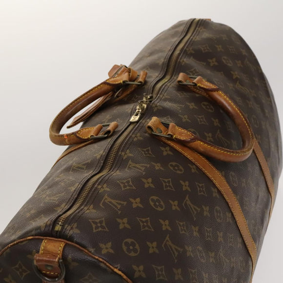 LOUIS VUITTON Monogram Keepall Bandouliere 60 Boston Bag M41412 LV Auth 125967