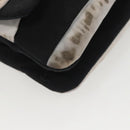 CHANEL Chain Shoulder Bag Nylon Black Silver CC Auth 125969-15