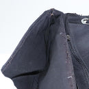 CHANEL Chain Shoulder Bag Nylon Black Silver CC Auth 125969-27