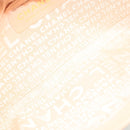 CHANEL Accessory Pouch Silk Beige Gold CC Auth 125970-16