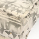 CHANEL Chain Tote Bag Canvas 2way Gray CC Auth 125976-19