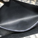 Christian Dior Trotter Canvas Shoulder Bag Black Gold Auth 125986-18