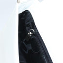 Salvatore Ferragamo Shoulder Bag Leather White Silver Auth 125994-19