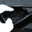 Salvatore Ferragamo Shoulder Bag Enamel Black Gold Auth 125997-20