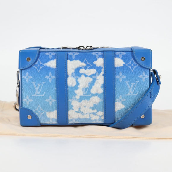 LOUIS VUITTON Monogram Clouds Soft Trunk Wallet Shoulder Bag M45432 Auth 126007SAM