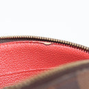 LOUIS VUITTON Damier Ebene Pochette Cosmetic PM Pouch N47516 LV Auth 126012-14