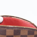 LOUIS VUITTON Damier Ebene Pochette Cosmetic PM Pouch N47516 LV Auth 126012-15