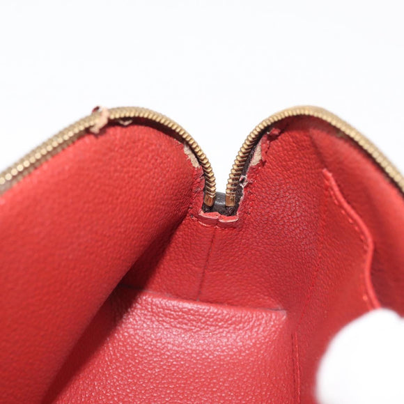 LOUIS VUITTON Damier Ebene Pochette Cosmetic PM Pouch N47516 LV Auth 126012