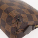 LOUIS VUITTON Damier Ebene Pochette Cosmetic PM Pouch N47516 LV Auth 126012-9