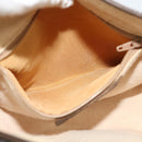 GUCCI GG Supreme Web Sherry Line Bag PVC Brown Gold 89 02 032 Auth 126024-19