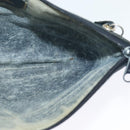 GUCCI GG Supreme Sherry Line Shoulder Bag PVC Navy Gold 904 02 026 Auth 126026-19