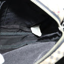 BURBERRY Nova Check Shoulder Bag Canvas Beige Silver Auth 126049-17