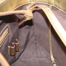 GUCCI GG Canvas Guccissima Hand Bag Leather Gold Tone 145993 Auth 126062-19