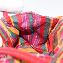 LOEWE Shoulder Bag Cotton Red Auth 126065-19