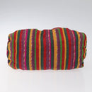 LOEWE Shoulder Bag Cotton Red Auth 126065-5