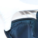 Christian Dior Trotter Canvas Saddle Pouch Navy Gold Auth 126069-19