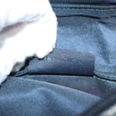 Christian Dior Trotter Canvas Saddle Pouch Navy Gold Auth 126069-12