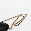 CHANEL Matelasse Chain Shoulder Bag Denim Navy Gold CC Auth 126072SM-8