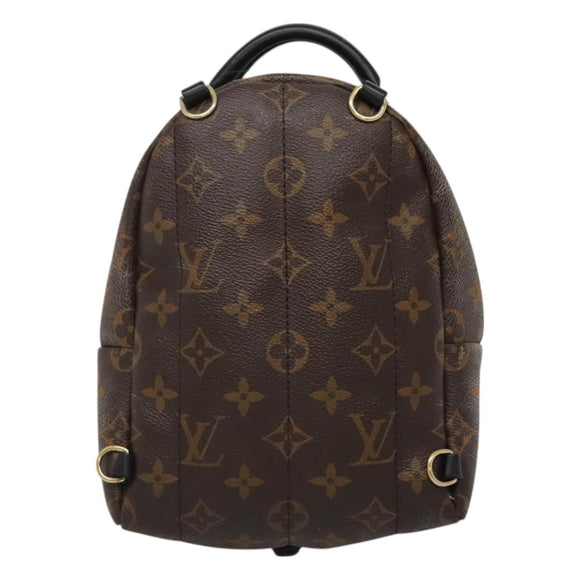 LOUIS VUITTON Monogram Palm Springs MINI Rugzak M44873 LV Auth 126073