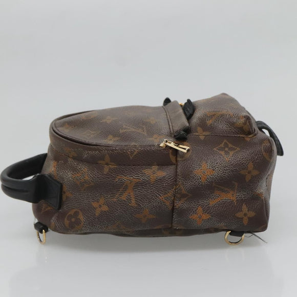 LOUIS VUITTON Monogram Palm Springs MINI Rucksack M44873 LV Auth 126073