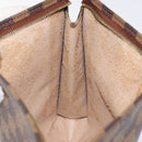 LOUIS VUITTON Damier Ebene Poche Toilette 26 Pouch N47543 LV Auth 126085-18