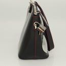 LOUIS VUITTON Suhari Mini Lockit Hand Bag Black M42019 LV Auth 126090M-4