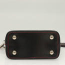 LOUIS VUITTON Suhari Mini Lockit Hand Bag Black M42019 LV Auth 126090M-5