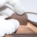 GUCCI GG Supreme Web Sherry Line Shoulder Bag PVC Beige 007 754 6112 Auth 126091-12